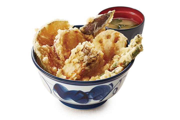 オールスター天丼 どんぶり セット 店内メニュー 天丼てんや