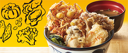 店内メニュー 天丼てんや 店内メニュー 天丼てんや