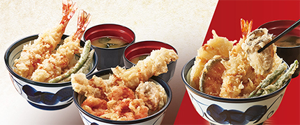 店内メニュー 天丼てんや 店内メニュー 天丼てんや