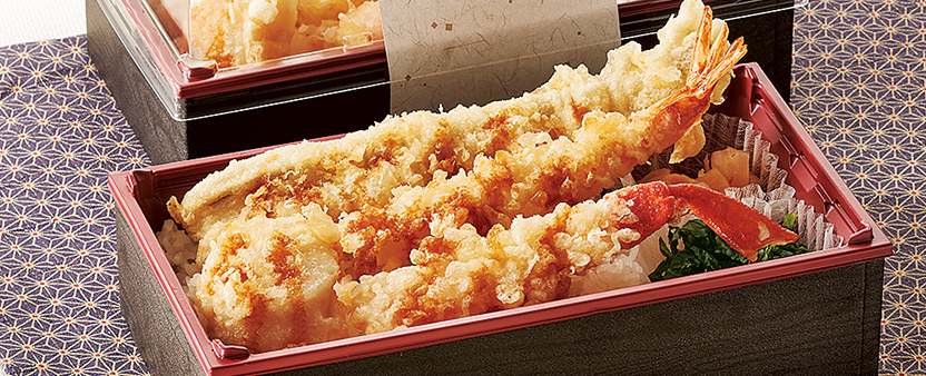 冬のごちそう天重弁当